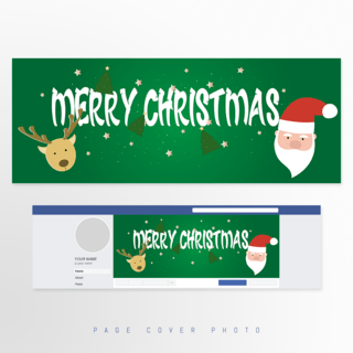 圣诞节 social media cover