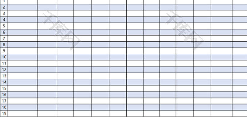 日常办公工程项目劳务工资表Excel模板