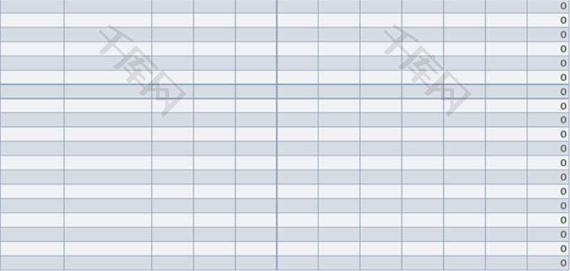 学校管理开学学生报名统计表Excel模板