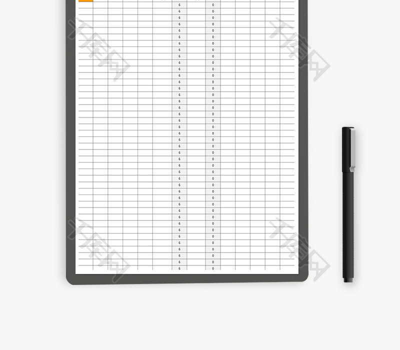 通用月工作计划表Excel模板