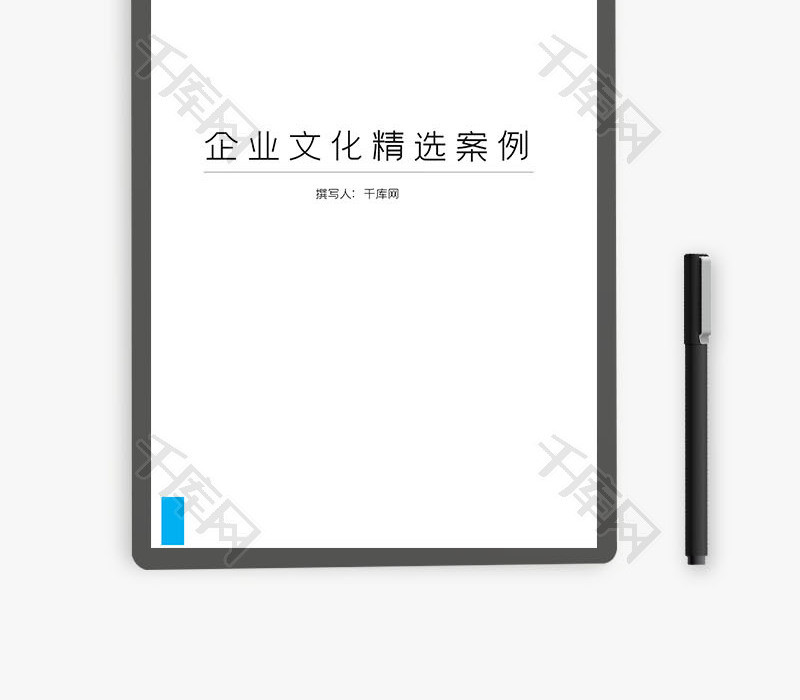 企业文化精选案例Word文档