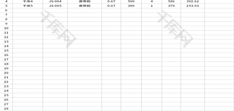 计件工资自动统计表Excel模板