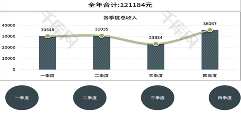 财务年度收入日记账管理Excel模板