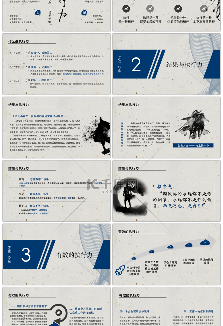 如何培养行动力演讲培养PPT模板