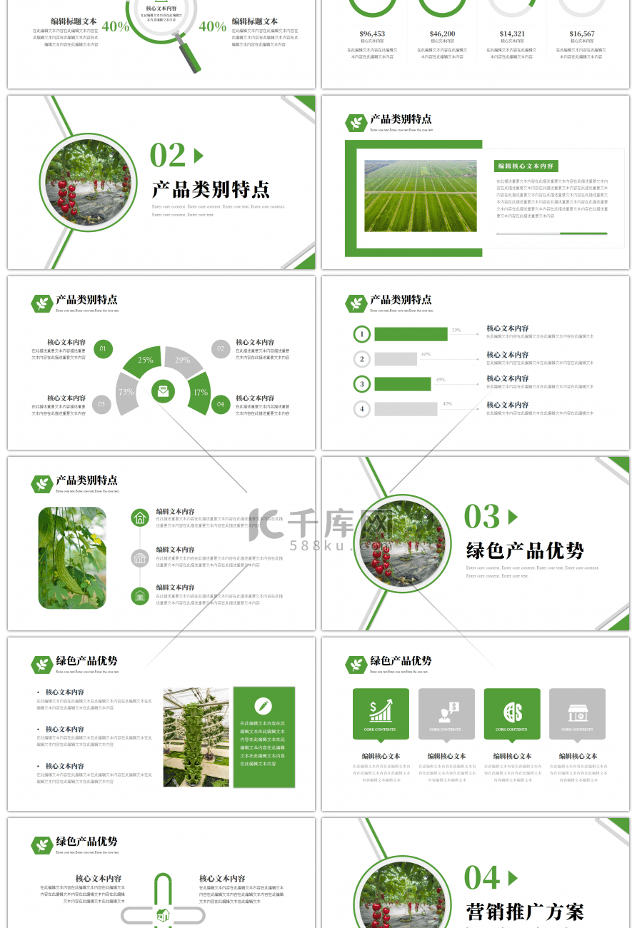 助农扶贫农产品推介宣传会PPT模板