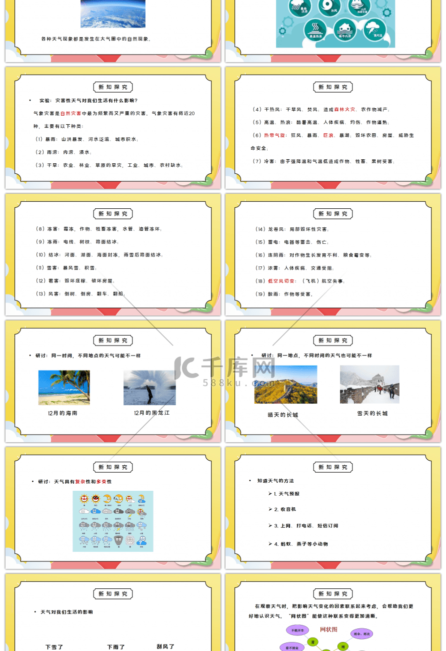 教科版三年级科学上册第三单元《天气-我们关心天气》PPT课件