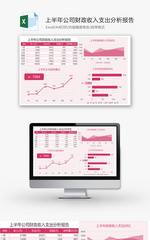 上半年公司财政收入支出分析报告