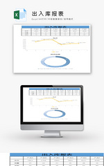 出入库报表Excel模板