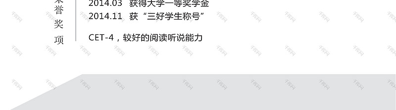 个性简洁工程师求职简历word模板