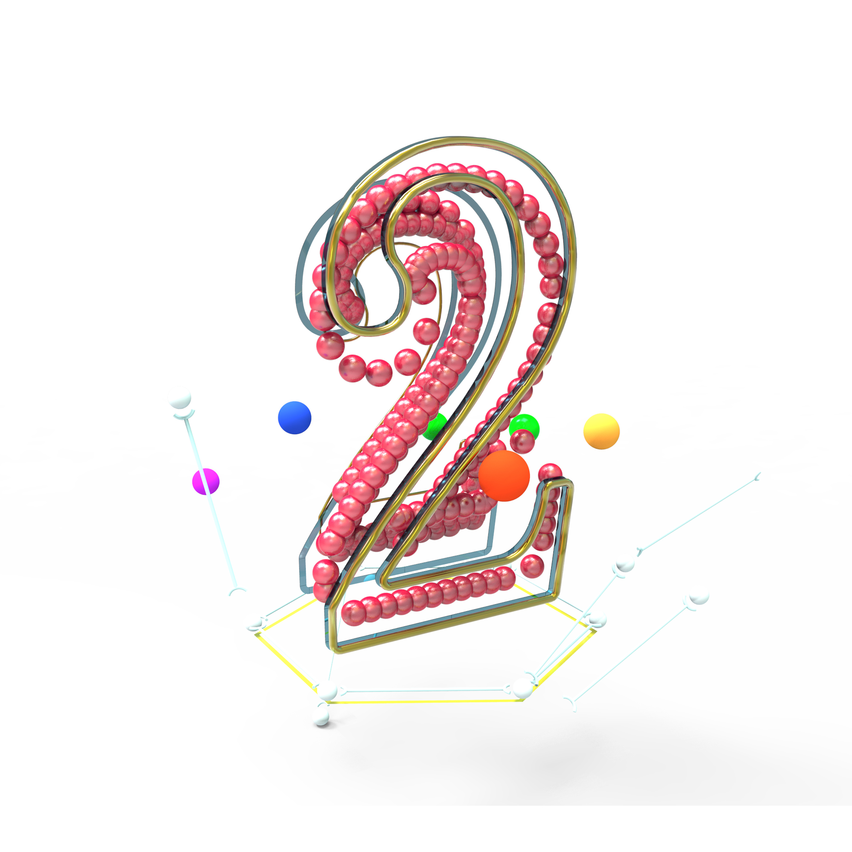 电商c4d数字立体4海报-电商c4d数字立体4海报模板-电商c4d数字立体4海报设计-千库网