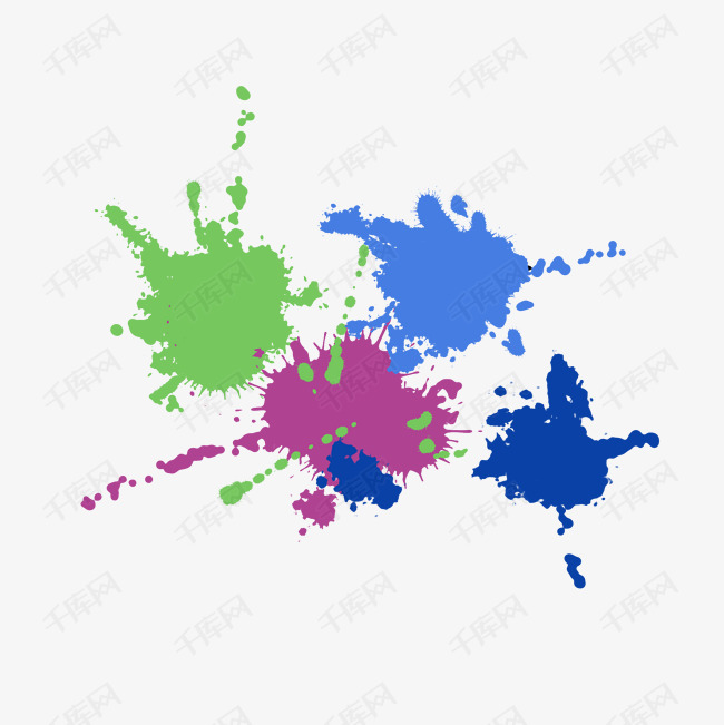 喷绘油漆海报矢量素材