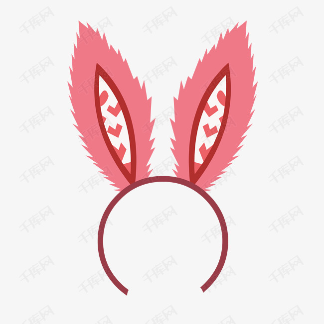 卡通头饰矢量图下载