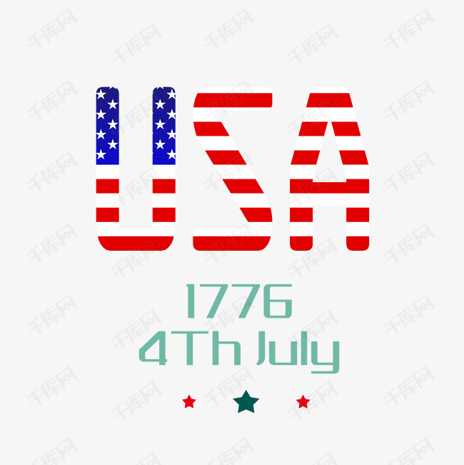 美国usa艺术字