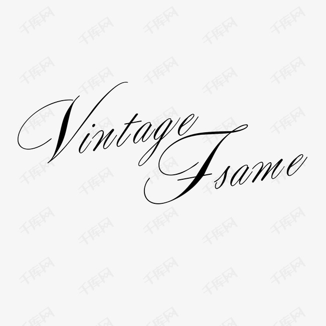 千库艺术文字频道为vintagefiame艺术字体提供免费下载的机会,更多