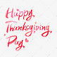 HappyThanksgivingDay感恩节开了二英文