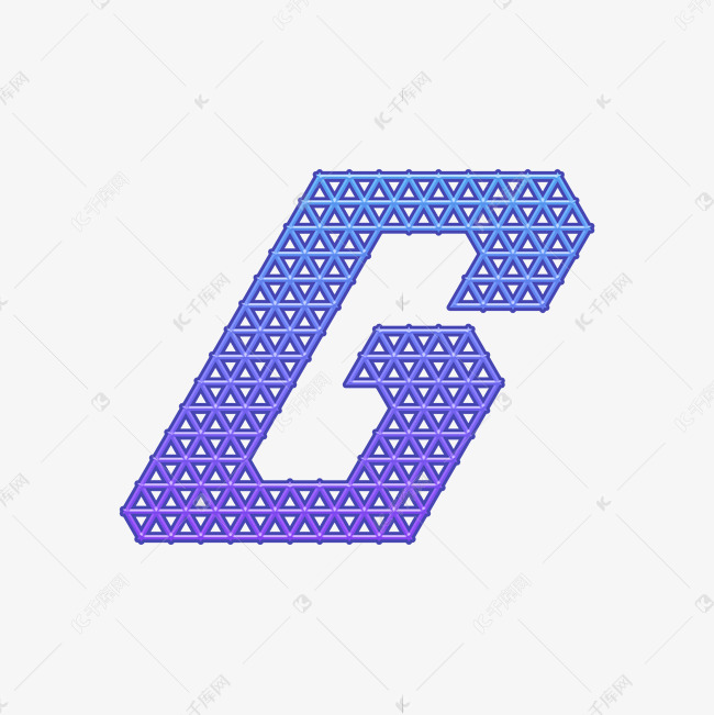 字母g创意字体艺术字设计图片-千库网