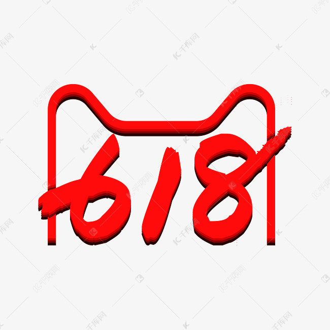 红色618京东LOGO