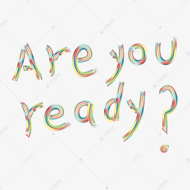 areyouready创意