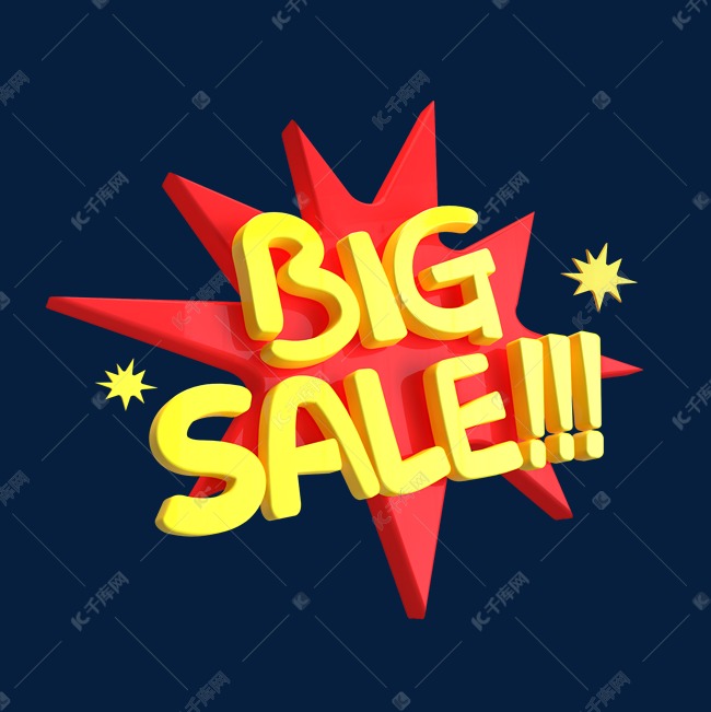 bigsalec4d创意电商小标签