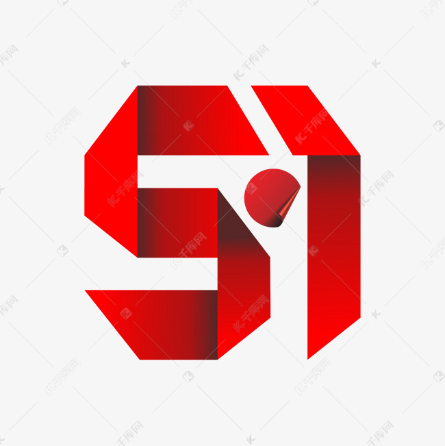 51劳动节数字创意字体设计