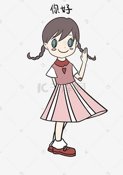 你好卡通表情包图片-你好卡通表情包图片素材免费下载-千库网