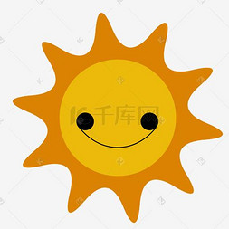 乐呵呵的太阳表情包