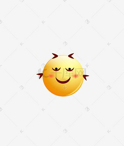 黄色圆表情包