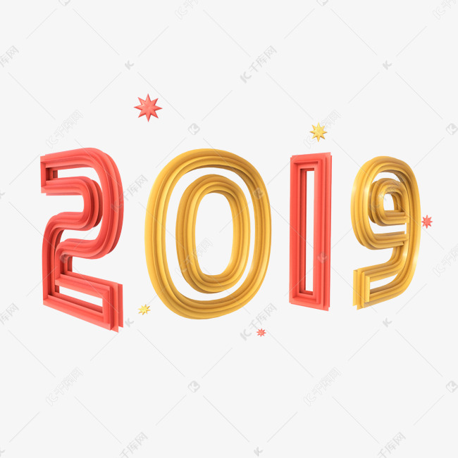 千库艺术文字频道为2019立体3d创意海报艺术数字艺术字体提供免费下载