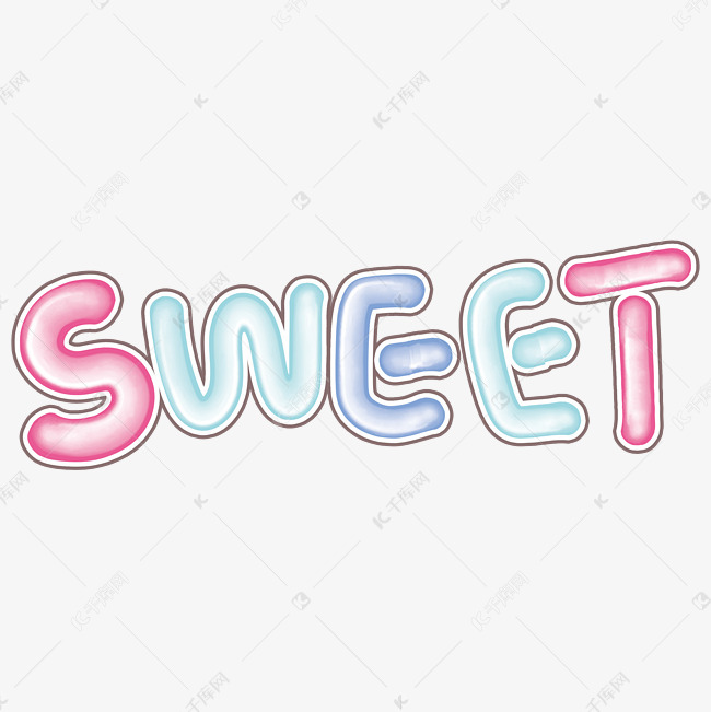 艺术字sweet