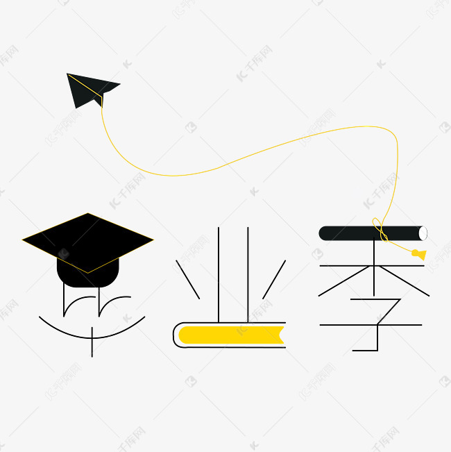 毕业季装饰创意字体艺术字设计图片-千库网