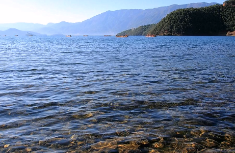 湖边湖水静静荡漾音效