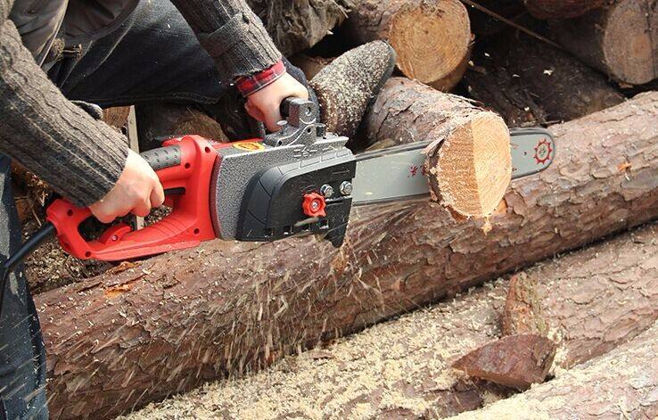 伐木工砍割树木的音效