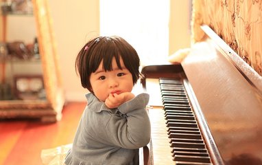 钢琴乐观的有趣的儿童音效