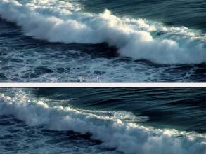 大海海浪的拍打声音音效
