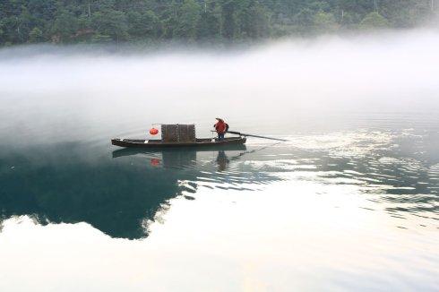 清澈图片配乐音频素材_河水清澈划船渡河音效