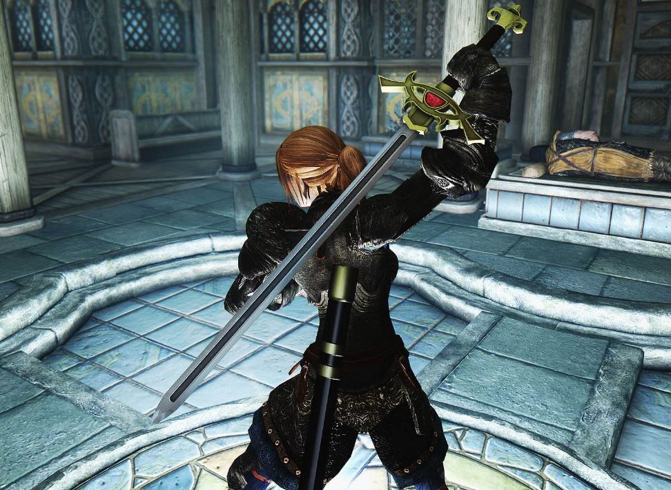 游戏中长剑连续刺音效