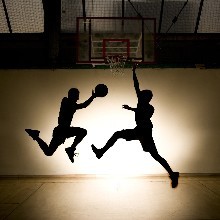 篮球培训海报配乐音频素材_有节奏拍打着篮球音效