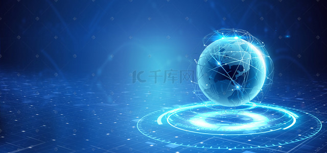 未来科技地球背景图片 未来科技地球背景素材图片 千库网