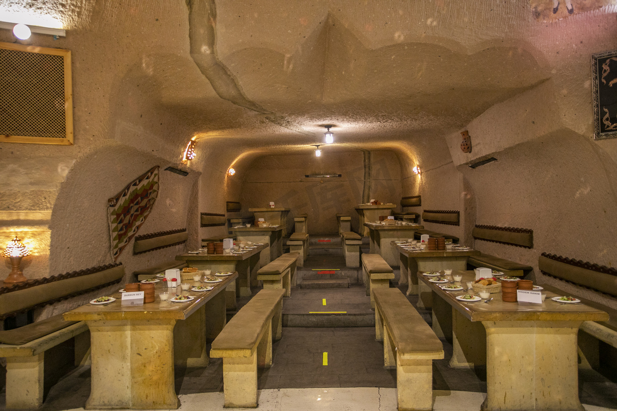 石壁内餐厅摄影图高清摄影大图 千库网