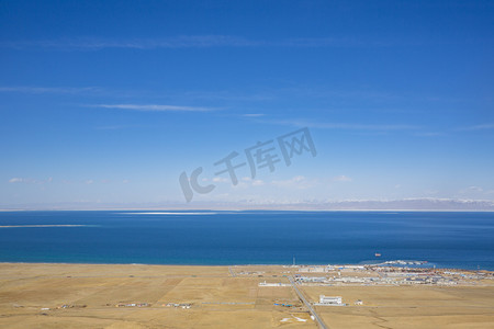 美丽青海湖风景摄影图