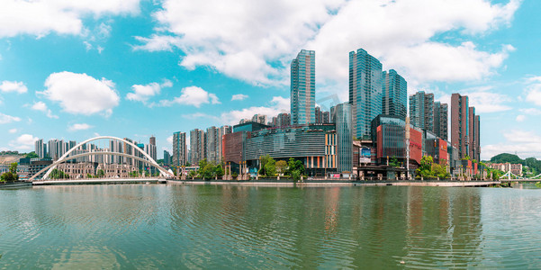 贵阳城市建筑风景摄影图