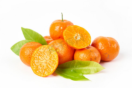 新鲜蔬果摄影照片_砂糖橘摄影图