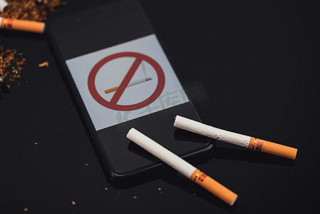 禁止吸烟烟摄影照片_世界无烟日摄影图