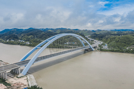 柳州官塘大桥摄影图