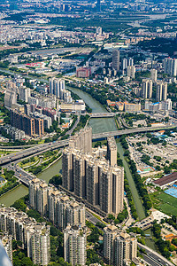繁华都市广州摄影图