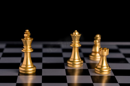 象棋摄影照片_国际象棋棋盘管理图片摄影图