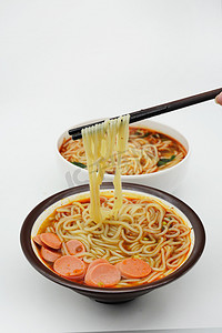 酱香米线摄影照片_米线食品摄影图