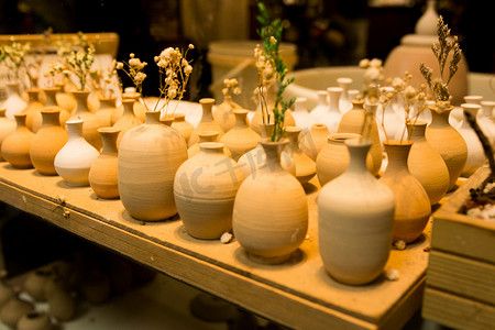  陶瓷陶瓷胚花瓶