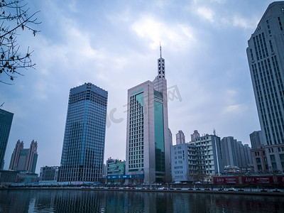 都市风景摄影照片_城市建筑风景系列之繁华都市摄影图