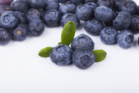  摄影图新鲜蓝莓